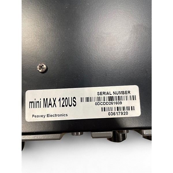 Used Peavey Mini Max Bass Amp Head