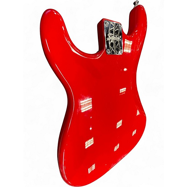 Used Squier SONIC STRATOCASTER Red Solid Body Electric Guitar