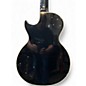 Used Epiphone LES PAUL CUSTOM INSPIRED BY GIBSON BLACK W GOLD HARDWARE Solid Body Electric Guitar