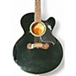 Vintage 1997 Gibson EC10 Standard Ebony Acoustic Electric Guitar