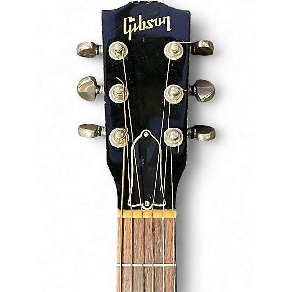 Vintage 1997 Gibson EC10 Standard Ebony Acoustic Electric Guitar