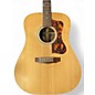 Used Guild DV6 Dreadnaught Natural Acoustic Electric Guitar