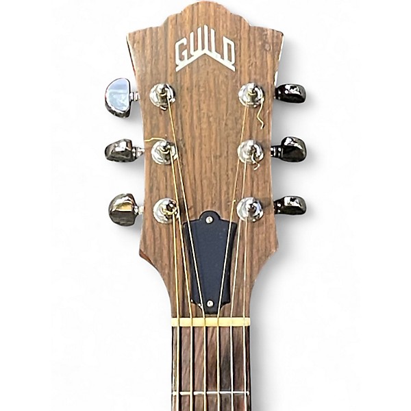 Used Guild DV6 Dreadnaught Natural Acoustic Electric Guitar