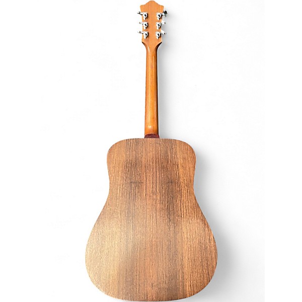 Used Guild DV6 Dreadnaught Natural Acoustic Electric Guitar