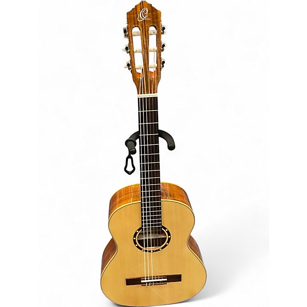 Used Ortega R121G-3/4 Classical Guitar Natural Classical Acoustic Guitar