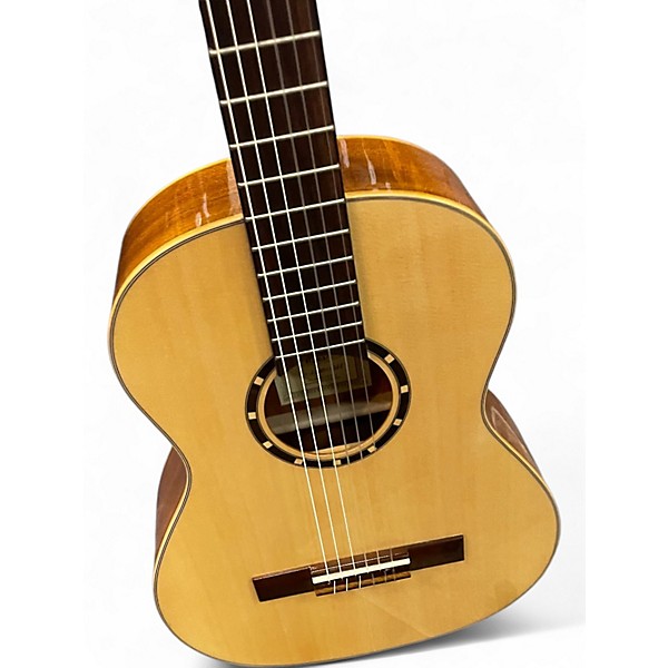 Used Ortega R121G-3/4 Classical Guitar Natural Classical Acoustic Guitar