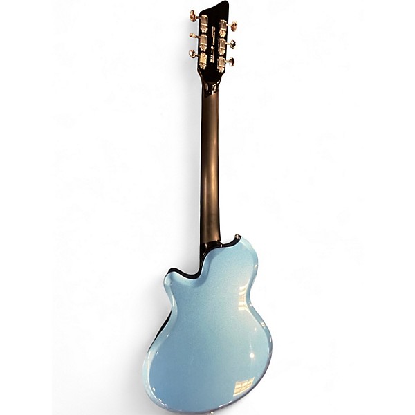 Used Supro 2020BM Blue Solid Body Electric Guitar