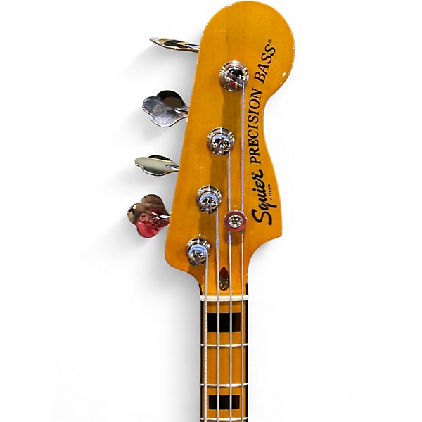 Used Squier Classic Vibe 70s Precision Bass Surf Green Electric Bass Guitar
