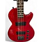 Used Epiphone Les Paul Special 4-String Trans Crimson Red Electric Bass Guitar