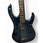 Used Dean Edge 09 4 String Ice Blue Metallic Electric Bass Guitar