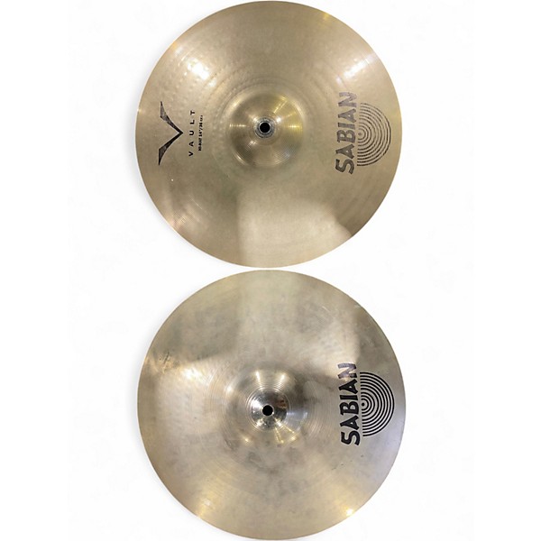 Used SABIAN 14in Vault Artisan Hi Hat Pair Cymbal