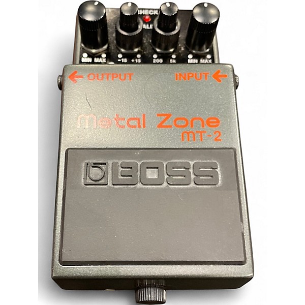 Used BOSS MT2 Metal Zone Distortion Effect Pedal