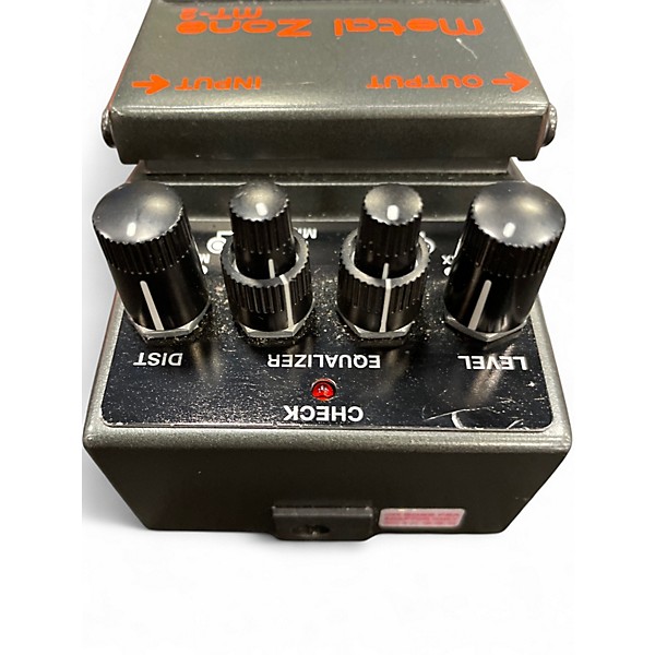 Used BOSS MT2 Metal Zone Distortion Effect Pedal