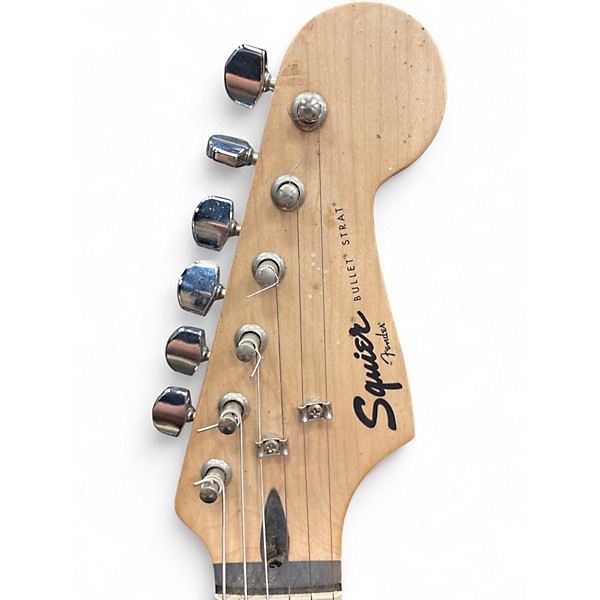 Used 2012 Squier Bullet Stratocaster Monster Energy Solid Body Electric Guitar