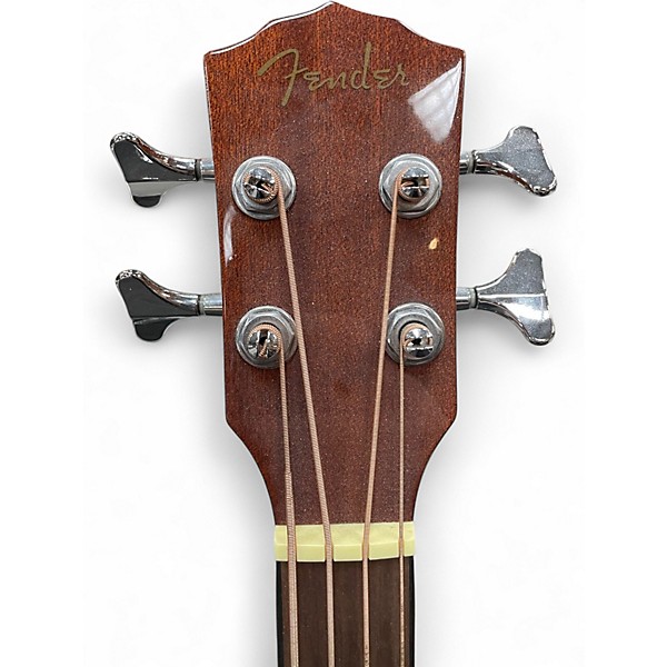 Used Fender CB60 Natural Acoustic Bass Guitar