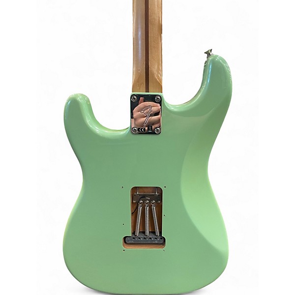 Used Fender Limited Edition Player Stratocaster Seafoam Pearl Solid Body Electric Guitar