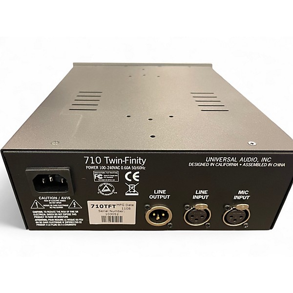 Used Universal Audio 710TF Microphone Preamp