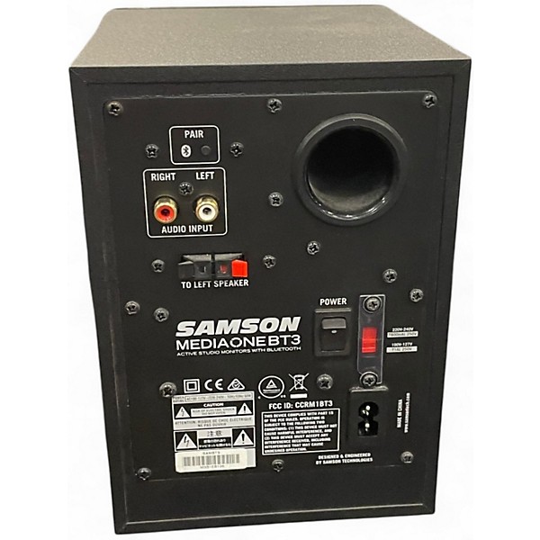 Used Samson MEDIA ONE BT3 PAIR Powered Monitor