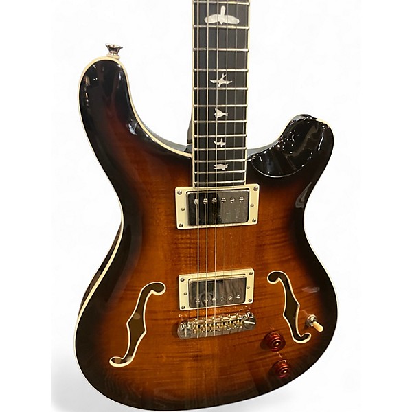 Used PRS SE HOLLOWBODY Tobacco Sunburst Hollow Body Electric Guitar