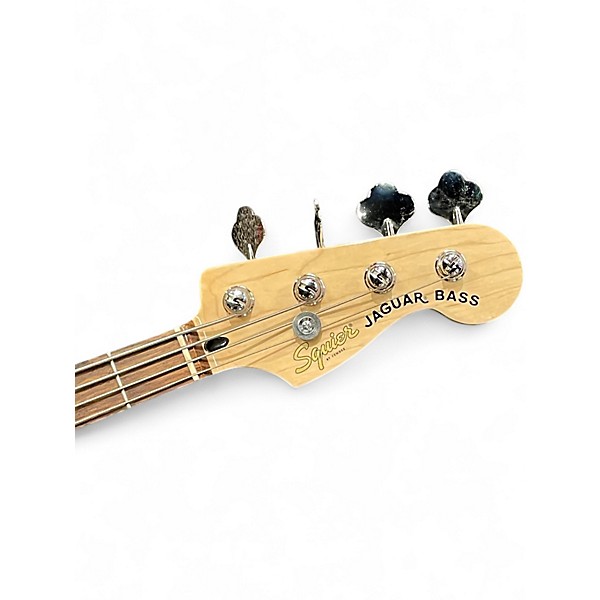 Used 2023 Squier Affinity Jaguar Bass H Charcoal Frost Metallic Electric Bass Guitar