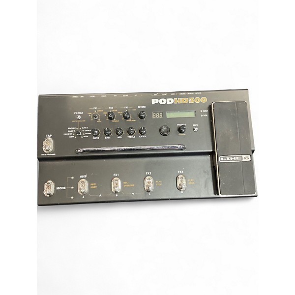 Used Line 6 Pod HD300 Amp Modeler Effect Processor
