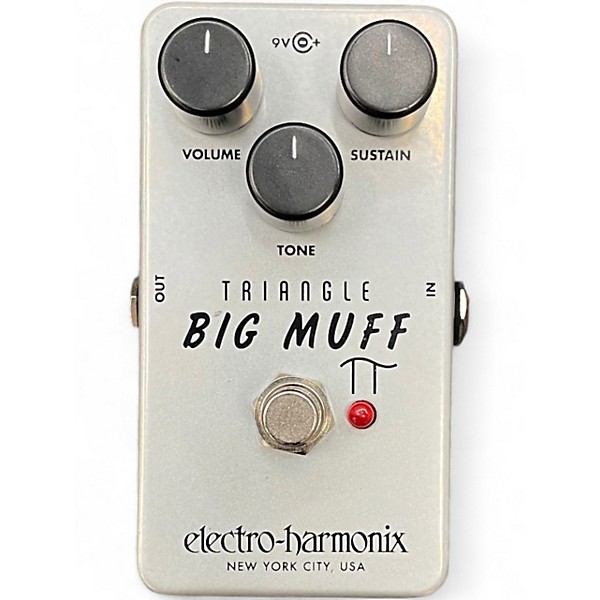 Used Electro-Harmonix Big Muff Triangle Pi Distortion Effect Pedal