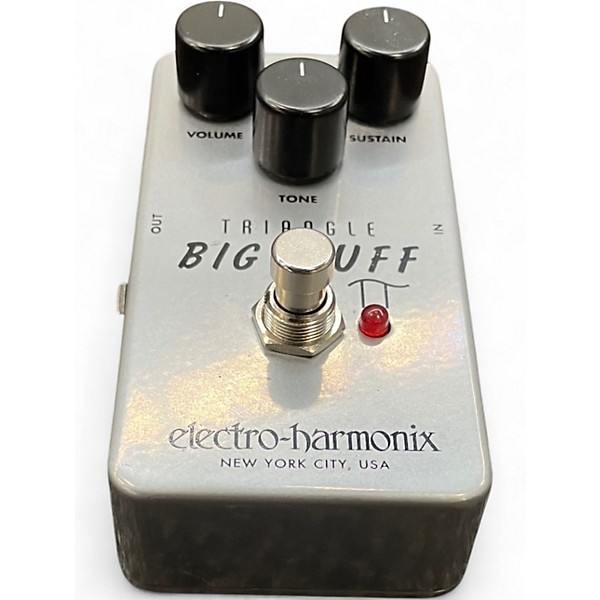 Used Electro-Harmonix Big Muff Triangle Pi Distortion Effect Pedal