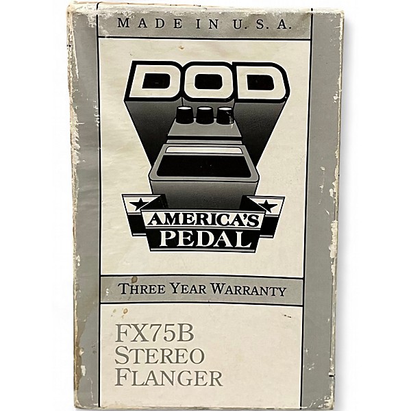 Used DOD FX75-B STEREO FLANGER