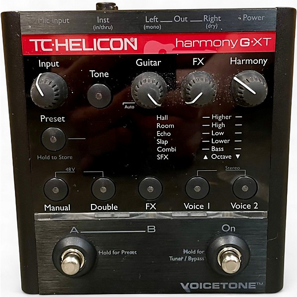 Used TC Helicon Harmony GTX Vocal Processor