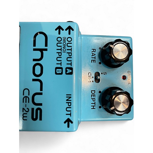 Used BOSS CHORUS CE-2W Effect Pedal