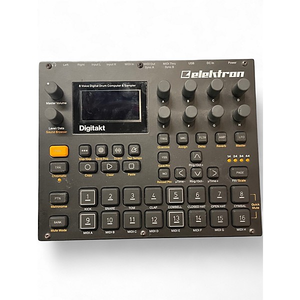 Used Elektron Digitakt Drum Machine