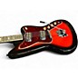 Vintage 1960s Harmony H19 Silhouette Sunburst Solid Body Electric Guitar