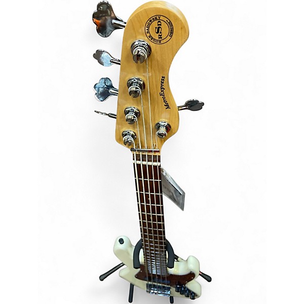 Used Sadowsky Guitars metro express White Electric Bass Guitar