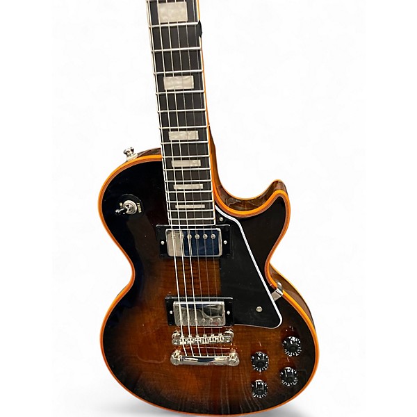 Used Epiphone LES PAUL CUSTOM Rustic Burst Solid Body Electric Guitar