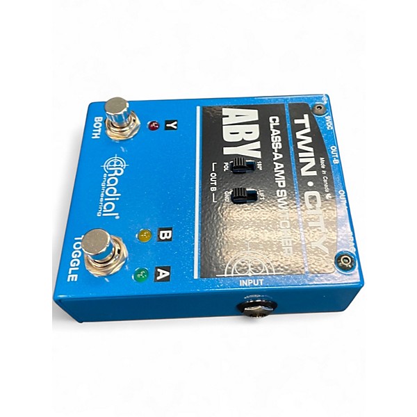 Used Radial Engineering Bones Twin City ABY Bypass Pedal
