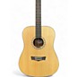 Used Peavey DW1 Natural Acoustic Guitar