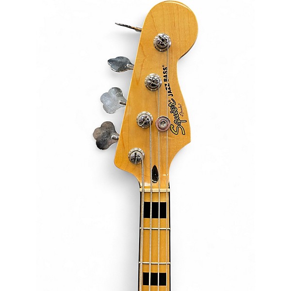 Used Squier Classic Vibe 70s Jazz Bass Candy Apple Red Electric Bass Guitar