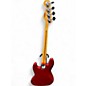 Used Squier Classic Vibe 70s Jazz Bass Candy Apple Red Electric Bass Guitar