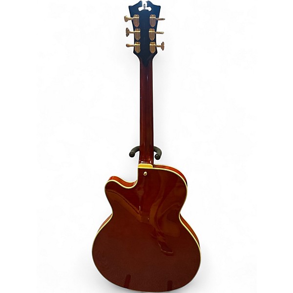 Used D'Angelico EXCEL 59 viola red Hollow Body Electric Guitar