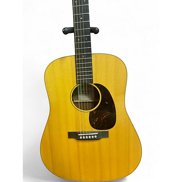 Used Martin D10E Natural Acoustic Electric Guitar
