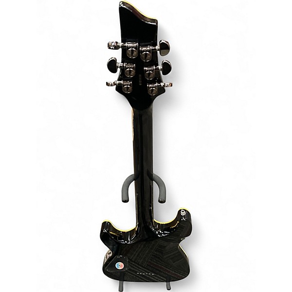 Used Schecter Guitar Research Blackjack C1 Black Solid Body Electric Guitar