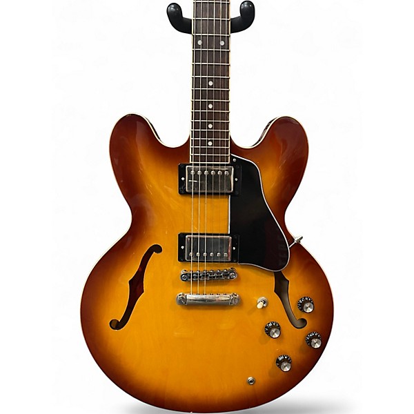 Used Epiphone ES335 inspired by gibson 2 Color Sunburst Hollow Body Electric Guitar