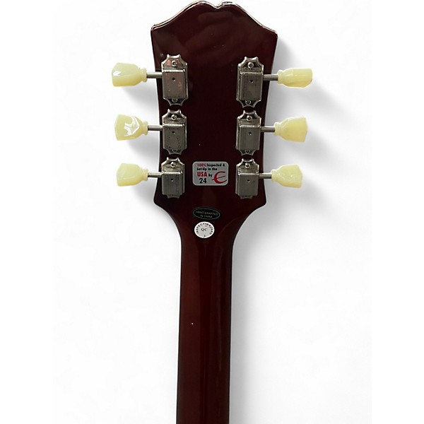 Used Epiphone ES335 inspired by gibson 2 Color Sunburst Hollow Body Electric Guitar