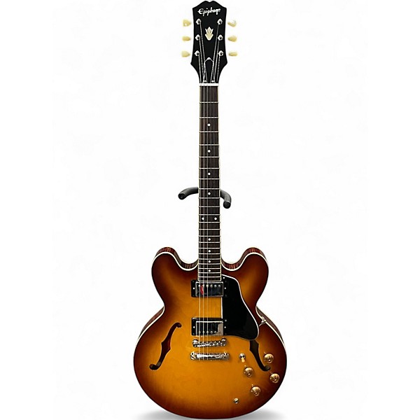 Used Epiphone es335 inspired by gibson 2 Color Sunburst Hollow Body Electric Guitar