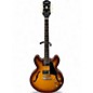 Used Epiphone es335 inspired by gibson 2 Color Sunburst Hollow Body Electric Guitar thumbnail
