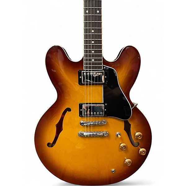 Used Epiphone es335 inspired by gibson 2 Color Sunburst Hollow Body Electric Guitar