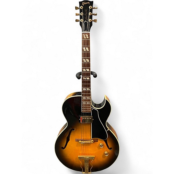 Vintage 1991 Gibson ES165 2 Color Sunburst Hollow Body Electric Guitar