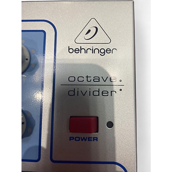 Used Behringer OCTAVE DIVIDER Effect Pedal