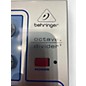 Used Behringer OCTAVE DIVIDER Effect Pedal
