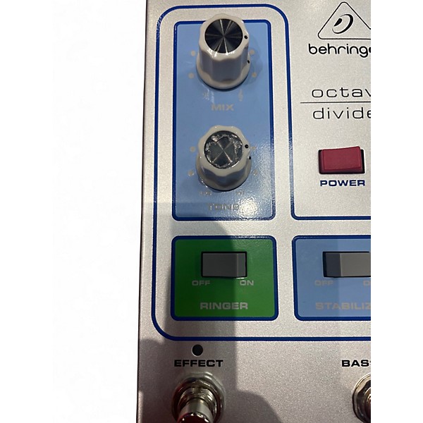 Used Behringer OCTAVE DIVIDER Effect Pedal